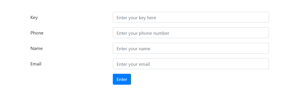 General KPI assessment access key and respondent entry